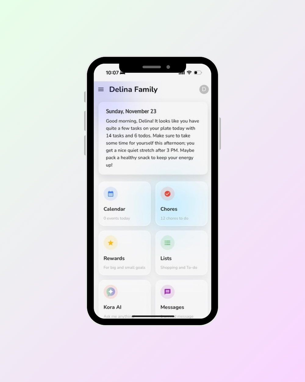 Companion Mobile App